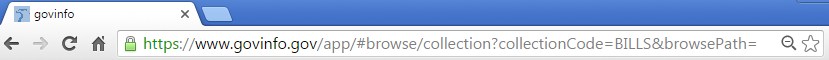 Old browse URL