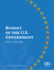 Budget of the U.S. Government