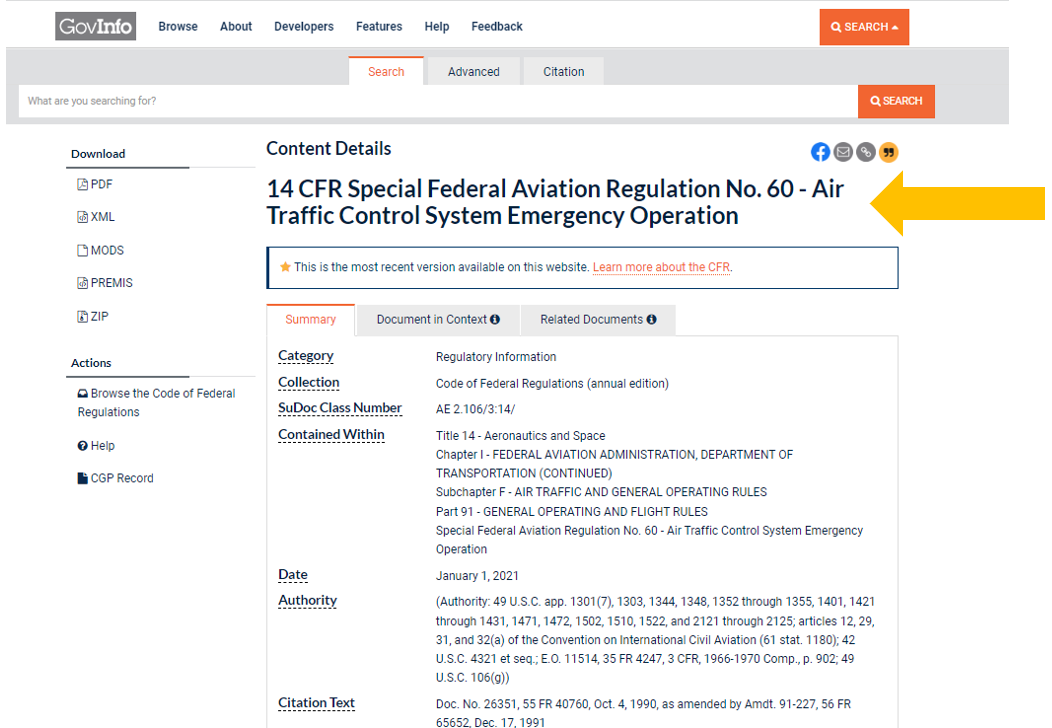 Image of example of new sorting change.