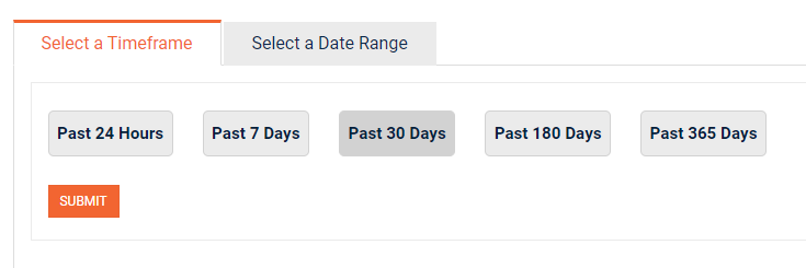 Updated date and date range selection functionality for improved improved usability