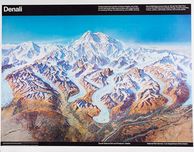  Denali: Denali National Park and Preserve, Alaska (Poster). 