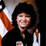Photo of Sally Ride; Credit: NASA