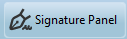 Signature panel icon