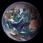 Image of Planet Earth from the NASA space center. Source: NASA