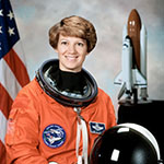 Official portrait of Eileen Collins, STS-93 Commander, Source: NASA