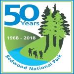 Redwood National Park's 50th Anniversary poster
